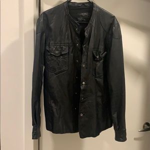 All Saints leather jacket
